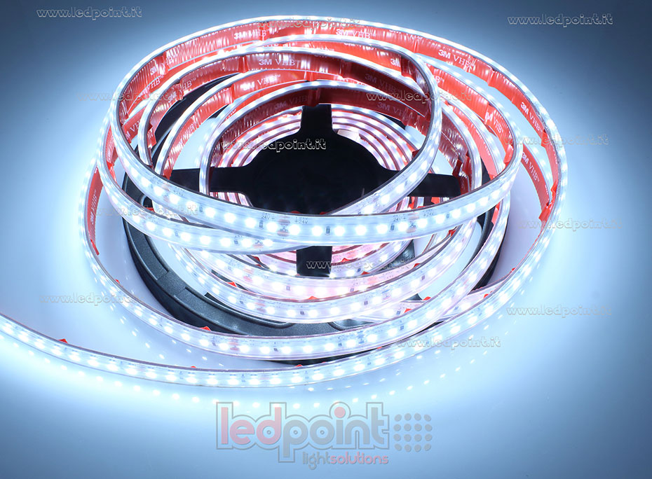 Ruban led 2835 24V IP65 6500K 3 step 120led/m K52-65s-1208F2/14.4
 