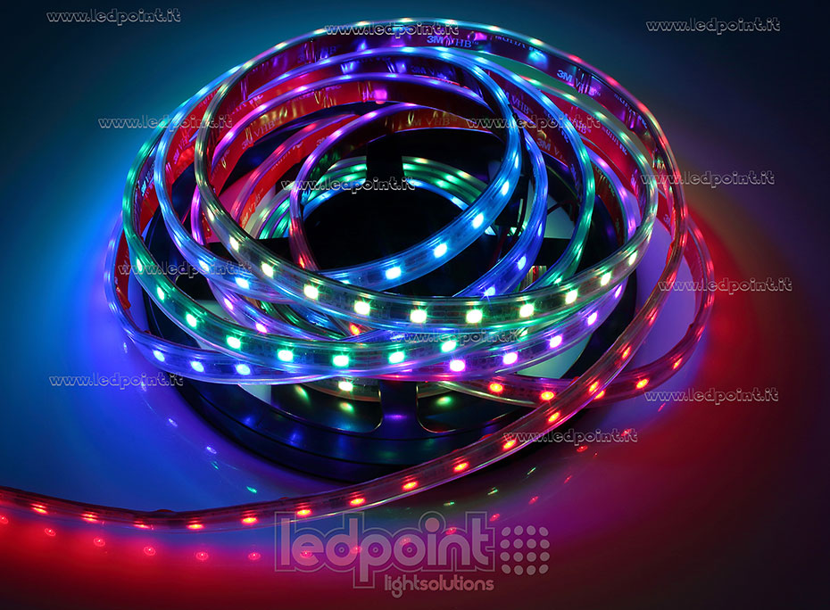 Ruban led 5050 12V IP65 RGB 60led/m K52-CoRGB-060511
 