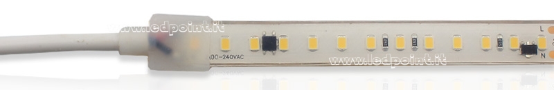Ruban led 2835 230V IP67 3000K 130led/m L252-300T-13081H
 