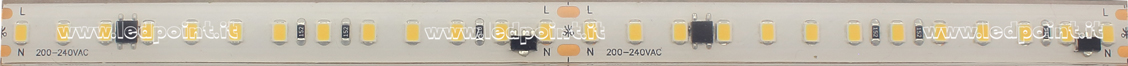 Ruban led 2835 230V IP67 3000K 130led/m L252-300T-13081H
 