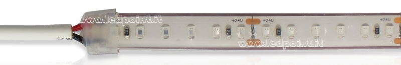 Ruban led 2835 24V IP67 620-625nm 120led/m L52-REDT-120822
 