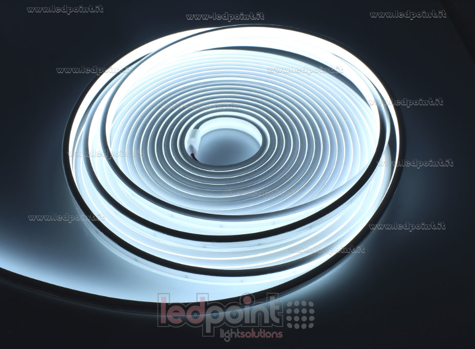 Ruban led 2025 24V IP67 8700K 264led/m LA2-870W-264N12
 