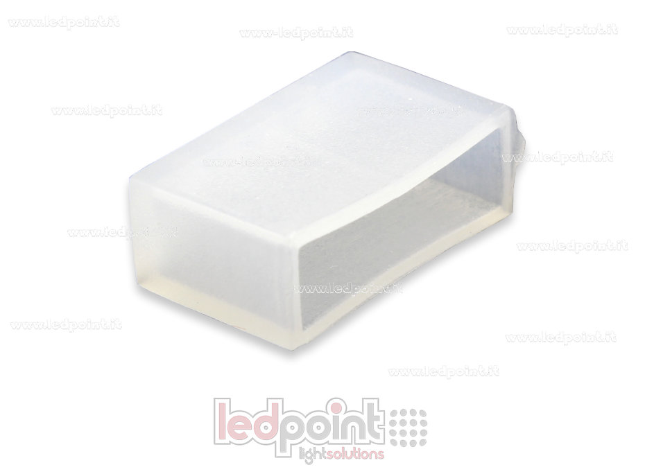 Embout pour profilé en aluminium pour rubans led Lx-ENC-12-W2