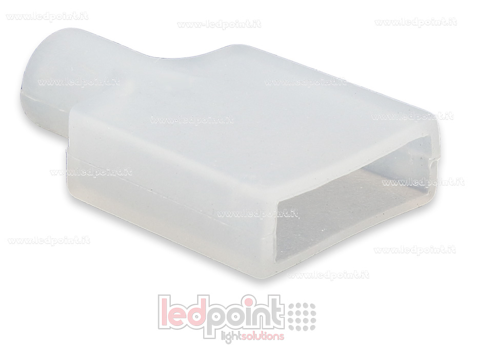 Embout pour profilé en aluminium pour rubans led Lx-ENC-230-W