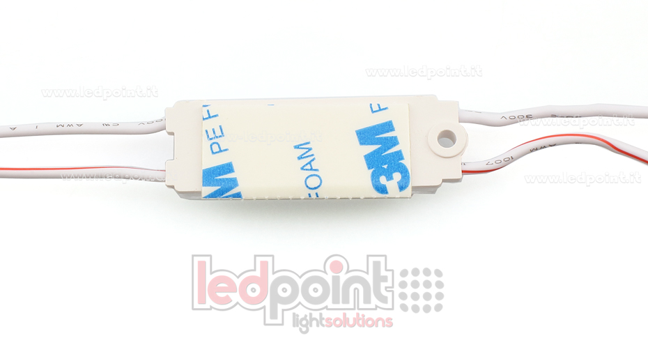 Module led 2835, 0,72W 24V, blanc chaud 3000K, IP65 avec lentille 175° ModD-300-02832 Module led 2835, 0,72W 24V, blanc chaud 3000K, IP65 avec lentille 175° ModD-300-02832