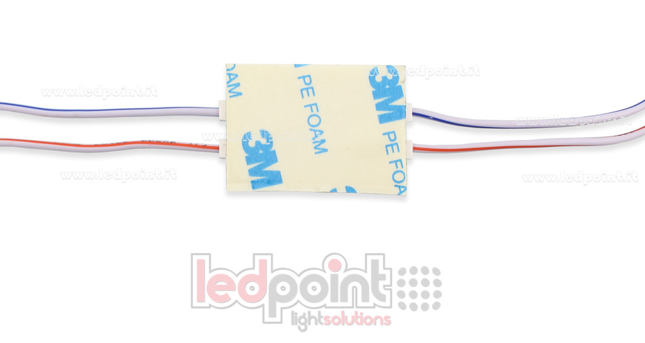 Module led 3030, 1,2W 12V, blanc froid 7000-8000K, IP65 avec lentille 13°*42° ModD-700-01E1/1.2 Module led 3030, 1,2W 12V, blanc froid 7000-8000K, IP65 avec lentille 13°*42° ModD-700-01E1/1.2