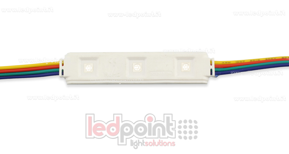 Module led RGB 12V 0,72W IP65 ModD-RGB-03511