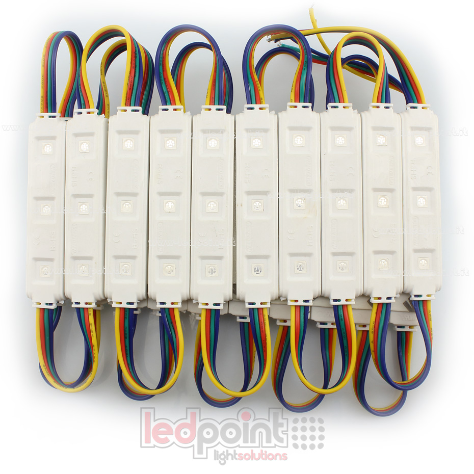 Module led RGB 12V 0,72W IP65 ModD-RGB-03511