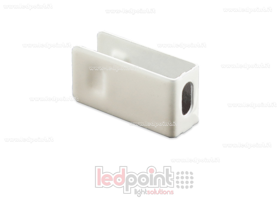 Clip de fermeture pour embout d'extrémité Neon Flex 4x8,8mm N4S1-ENC-CLP Clip de fermeture pour embout d'extrémité Neon Flex 4x8,8mm N4S1-ENC-CLP