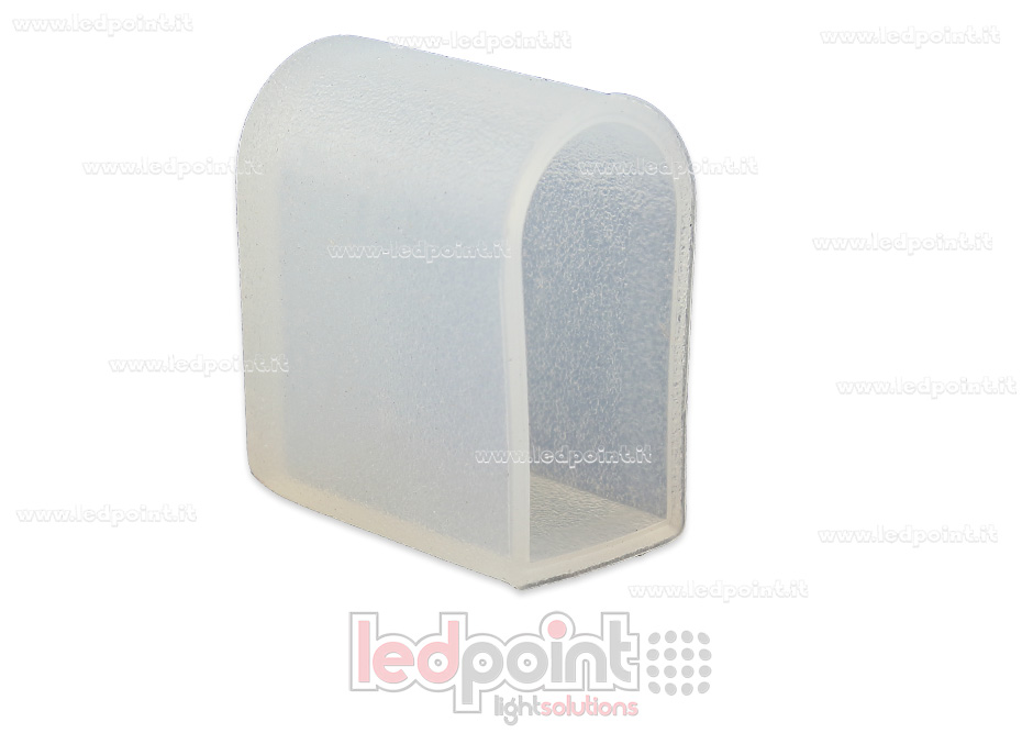 Embout terminal pour Led Neon Flex 8mm NEO8-ENC