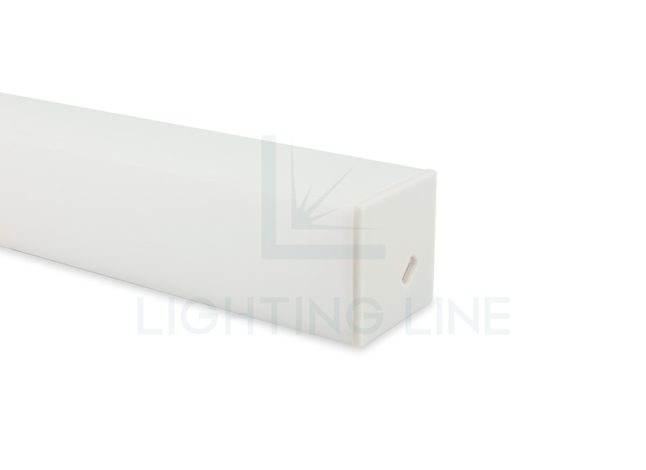 Embout pour profilé en aluminium pour rubans led PRA-AN0405L-GP-W Embout pour profilé en aluminium pour rubans led PRA-AN0405L-GP-W