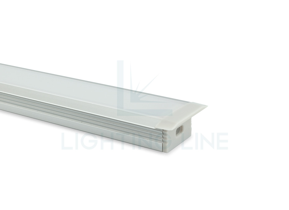 Embout pour profilé en aluminium pour rubans led PRA-RE05-GP-W Embout pour profilé en aluminium pour rubans led PRA-RE05-GP-W