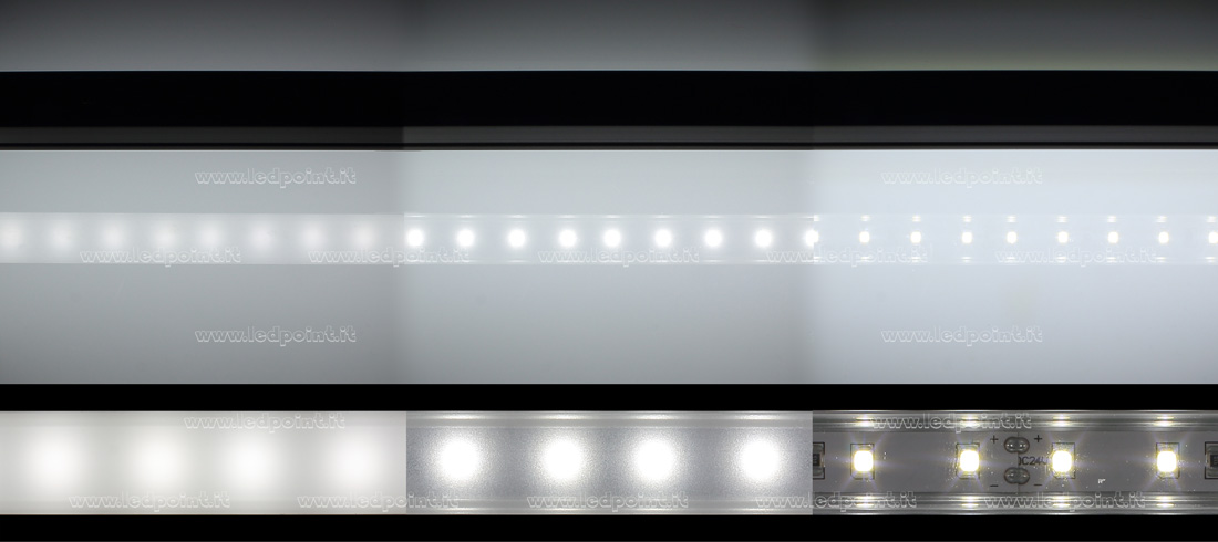 Profilé en aluminium pour rubans led PR-SL08-03