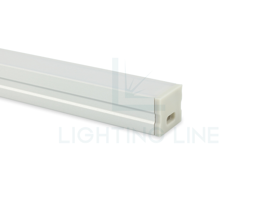Embout pour profilé en aluminium pour rubans led PRA-SL05-GP-W