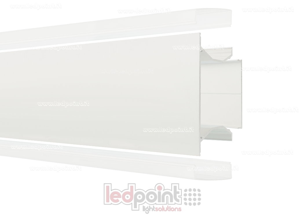 Profilé en aluminium pour rubans led PR-WALL9242 Profilé en aluminium pour rubans led PR-WALL9242
