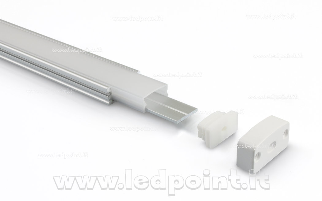 Profilé en aluminium pour rubans led PR-WSL9C Profilé en aluminium pour rubans led PR-WSL9C