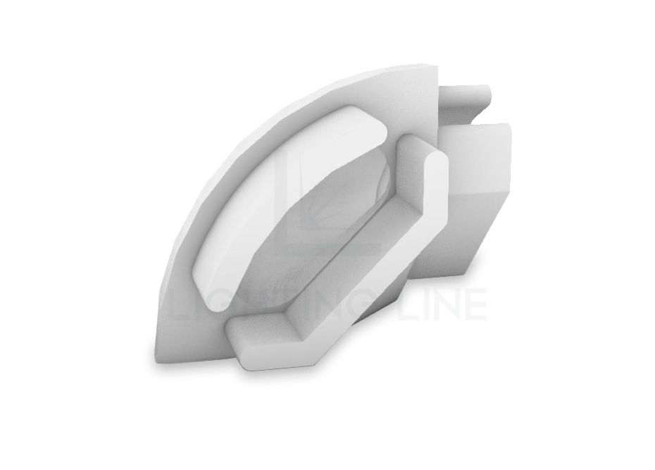 Embout pour profilé en aluminium pour rubans led PRA-A16L-ARI Embout pour profilé en aluminium pour rubans led PRA-A16L-ARI