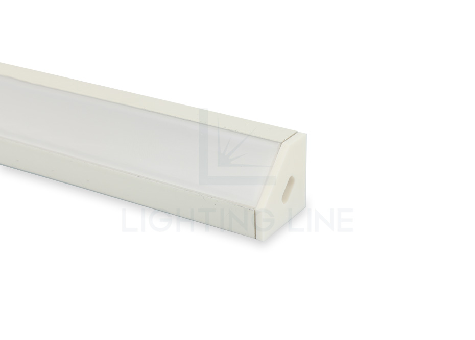 Embout pour profilé en aluminium pour rubans led PRA-AN01-WP-W Embout pour profilé en aluminium pour rubans led PRA-AN01-WP-W