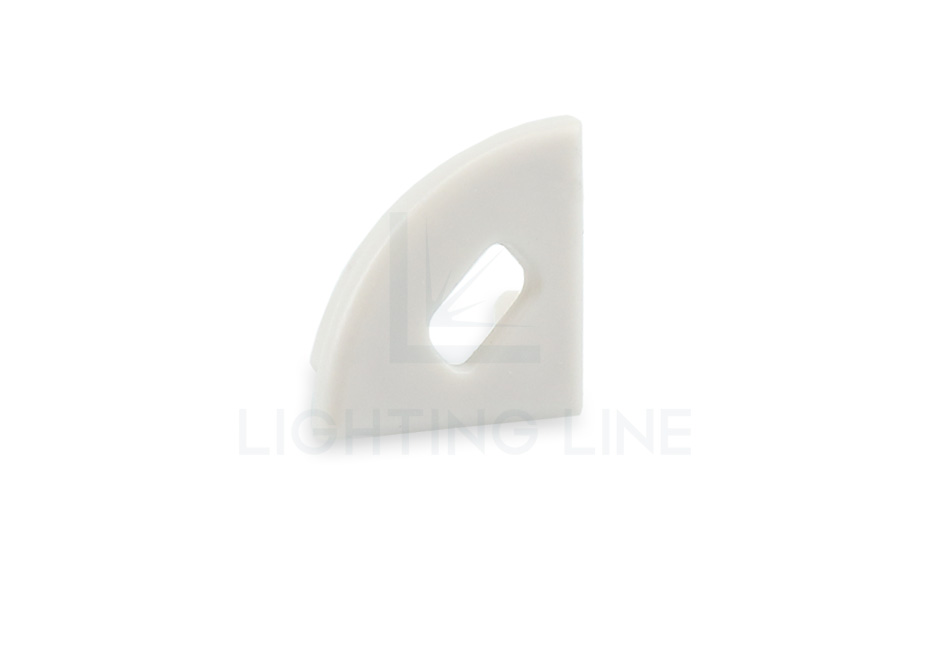 Embout pour profilé en aluminium pour rubans led PRA-AN0203-GP-W Embout pour profilé en aluminium pour rubans led PRA-AN0203-GP-W