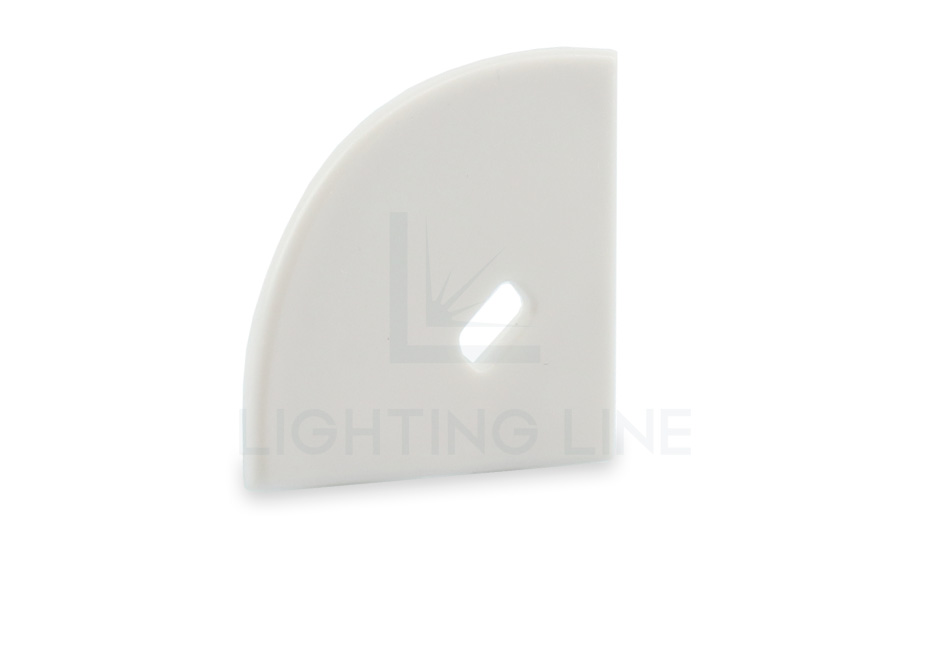 Embout pour profilé en aluminium pour rubans led PRA-AN0405-GP-W Embout pour profilé en aluminium pour rubans led PRA-AN0405-GP-W
