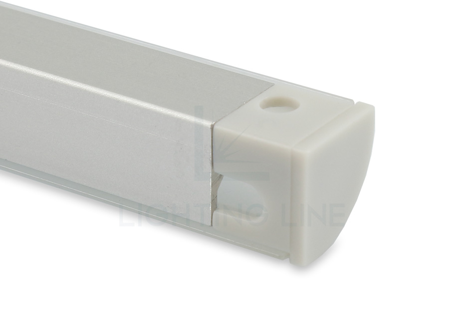 Embout pour profilé en aluminium pour rubans led PRA-AN06-GP-F Embout pour profilé en aluminium pour rubans led PRA-AN06-GP-F