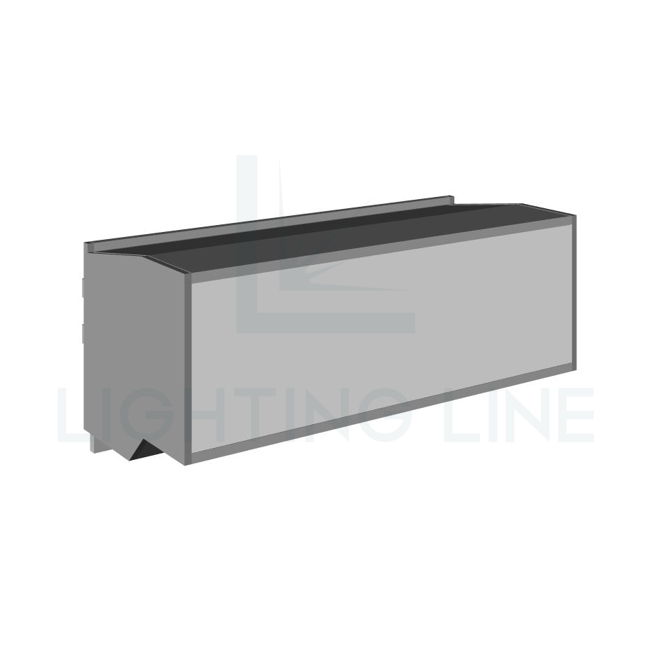 Embout pour profilé en aluminium pour rubans led PRA-CC01-3D-U