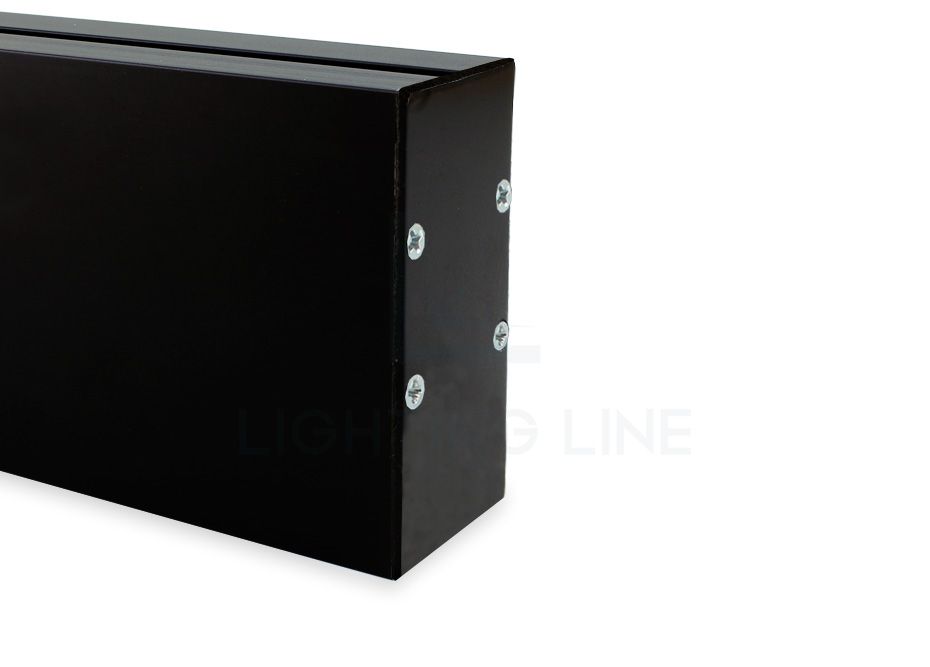 Embout pour profilé en aluminium pour rubans led PRA-CL01-BM-U