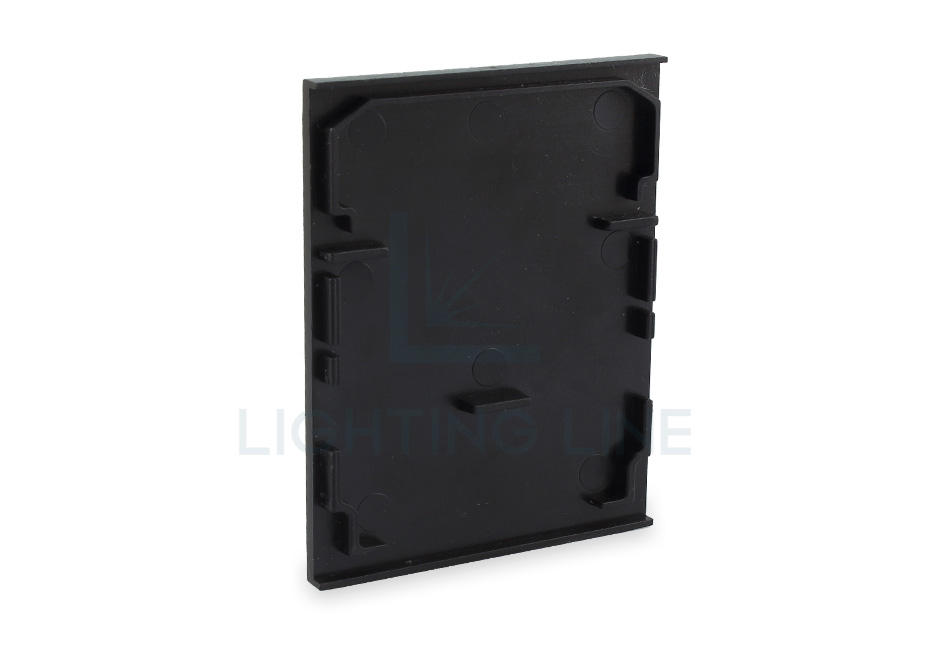 Embout pour profilé en aluminium pour rubans led PRA-CL04-BP-U Embout pour profilé en aluminium pour rubans led PRA-CL04-BP-U