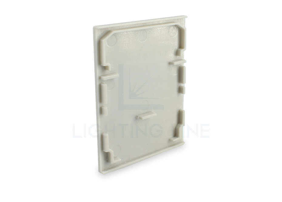 Embout pour profilé en aluminium pour rubans led PRA-CL04-GP-U