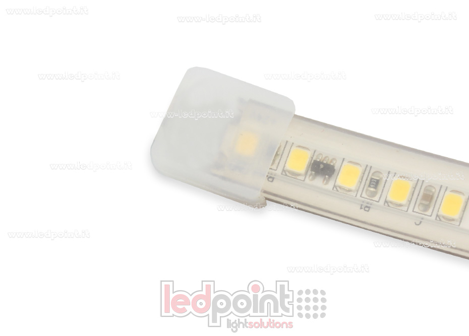 Embout pour profilé en aluminium pour rubans led Lx-ENC-8-N