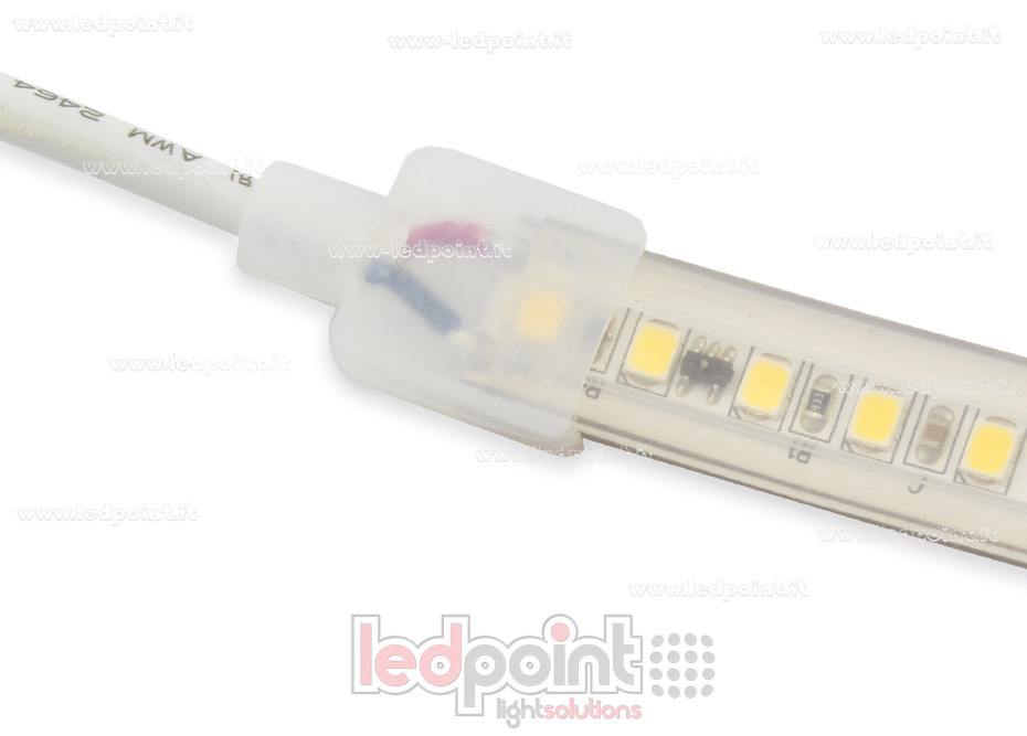 Embout pour profilé en aluminium pour rubans led Lx-ENC-10-W