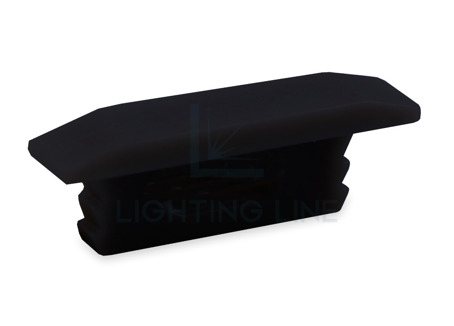 Embout pour profilé en aluminium pour rubans led PRA-RE01-BP-N Embout pour profilé en aluminium pour rubans led PRA-RE01-BP-N