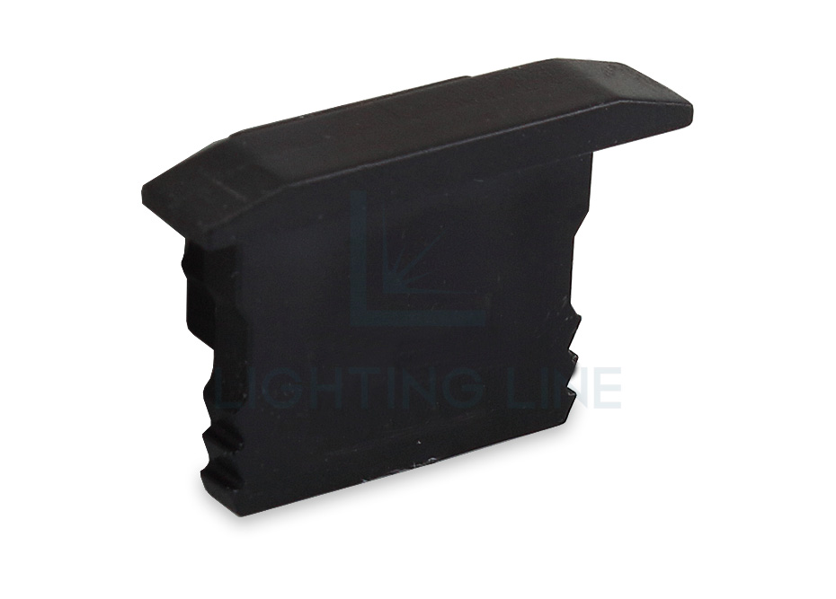 Embout pour profilé en aluminium pour rubans led PRA-RE02-BP-N Embout pour profilé en aluminium pour rubans led PRA-RE02-BP-N