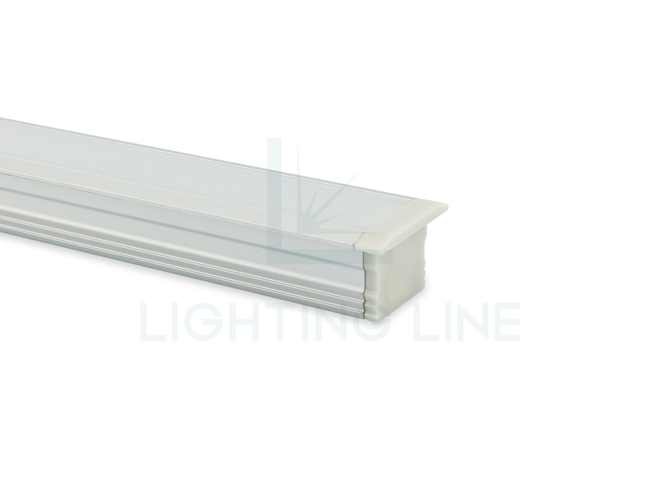 Embout pour profilé en aluminium pour rubans led PRA-RE02-GP-N Embout pour profilé en aluminium pour rubans led PRA-RE02-GP-N
