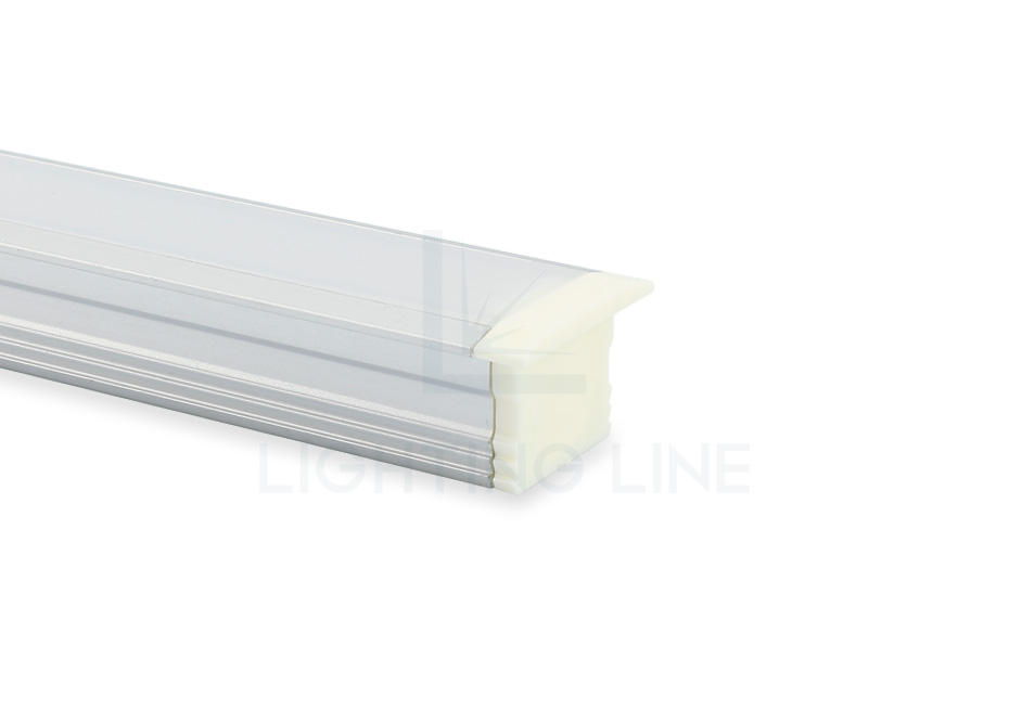 Embout pour profilé en aluminium pour rubans led PRA-RE02-WP-N Embout pour profilé en aluminium pour rubans led PRA-RE02-WP-N