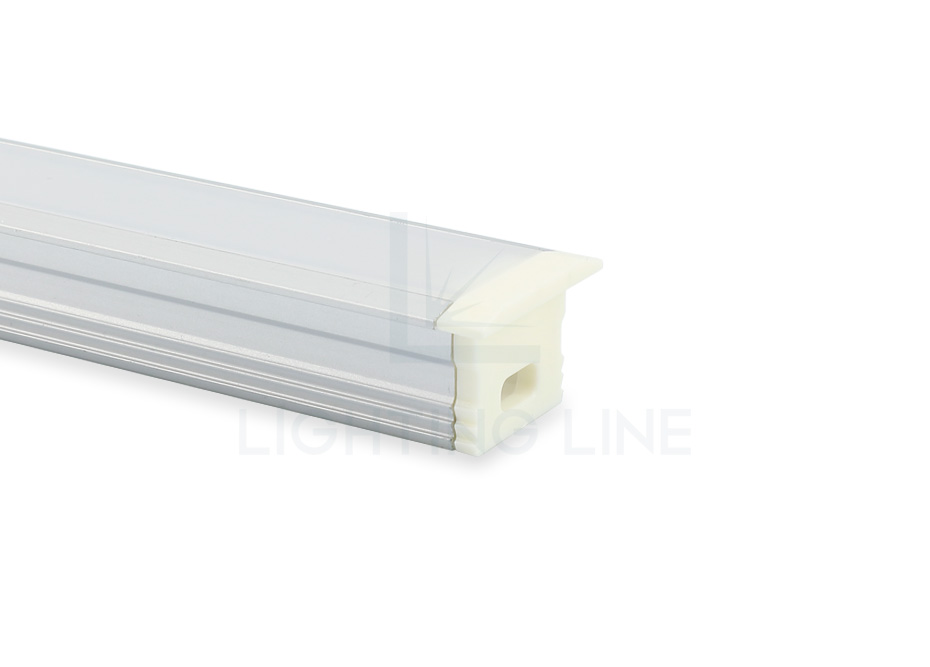 Embout pour profilé en aluminium pour rubans led PRA-RE02-WP-W Embout pour profilé en aluminium pour rubans led PRA-RE02-WP-W