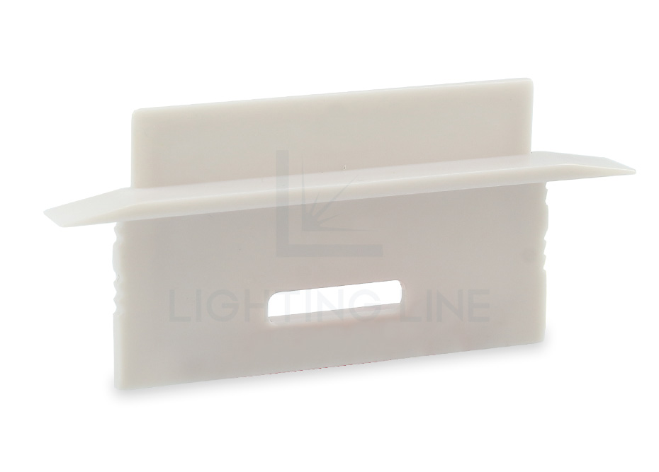 Embout pour profilé en aluminium pour rubans led PRA-RE04A-GP-W Embout pour profilé en aluminium pour rubans led PRA-RE04A-GP-W