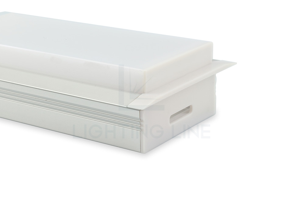 Embout pour profilé en aluminium pour rubans led PRA-RE04A-GP-W Embout pour profilé en aluminium pour rubans led PRA-RE04A-GP-W