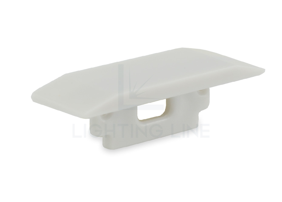 Embout pour profilé en aluminium pour rubans led PRA-RE07-GP-W Embout pour profilé en aluminium pour rubans led PRA-RE07-GP-W