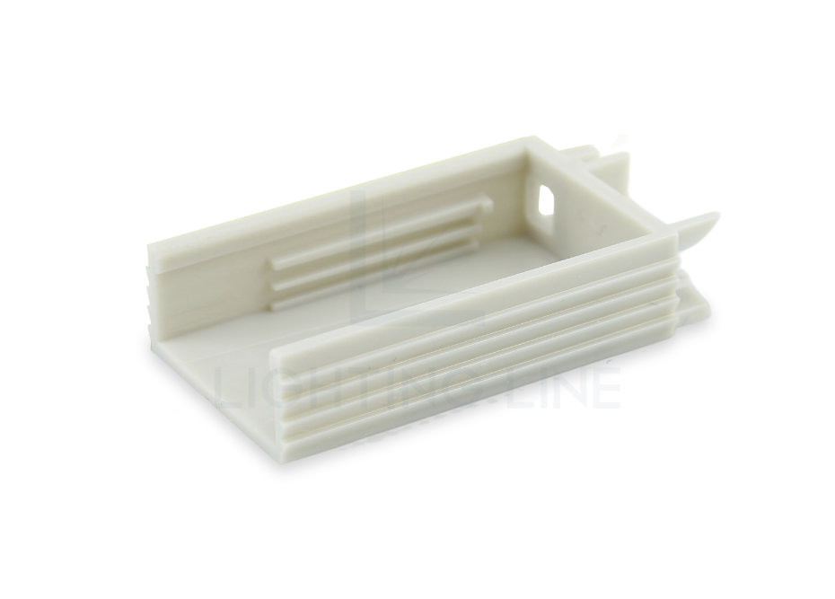 Embout pour profilé pour rubans led PRA-RE10L-GP-R-Swi