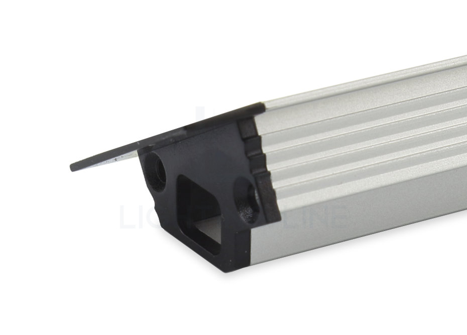 Embout pour profilé en aluminium pour rubans led PRA-RE13R-BP-U
