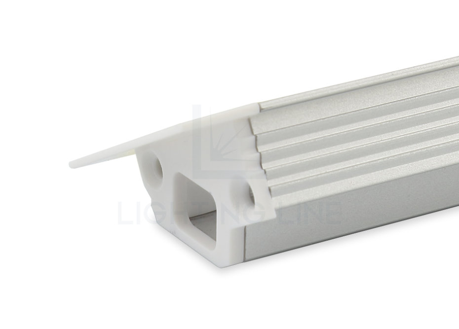 Embout pour profilé en aluminium pour rubans led PRA-RE13R-WP-U