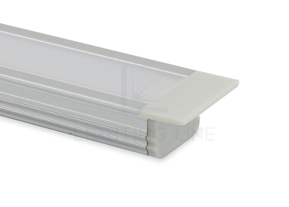 Embout pour profilé en aluminium pour rubans led PRA-RE14-GP-N Embout pour profilé en aluminium pour rubans led PRA-RE14-GP-N