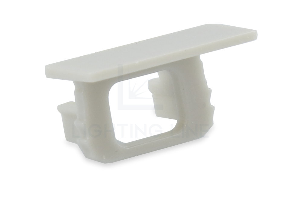 Embout pour profilé en aluminium pour rubans led PRA-RE14-GP-W