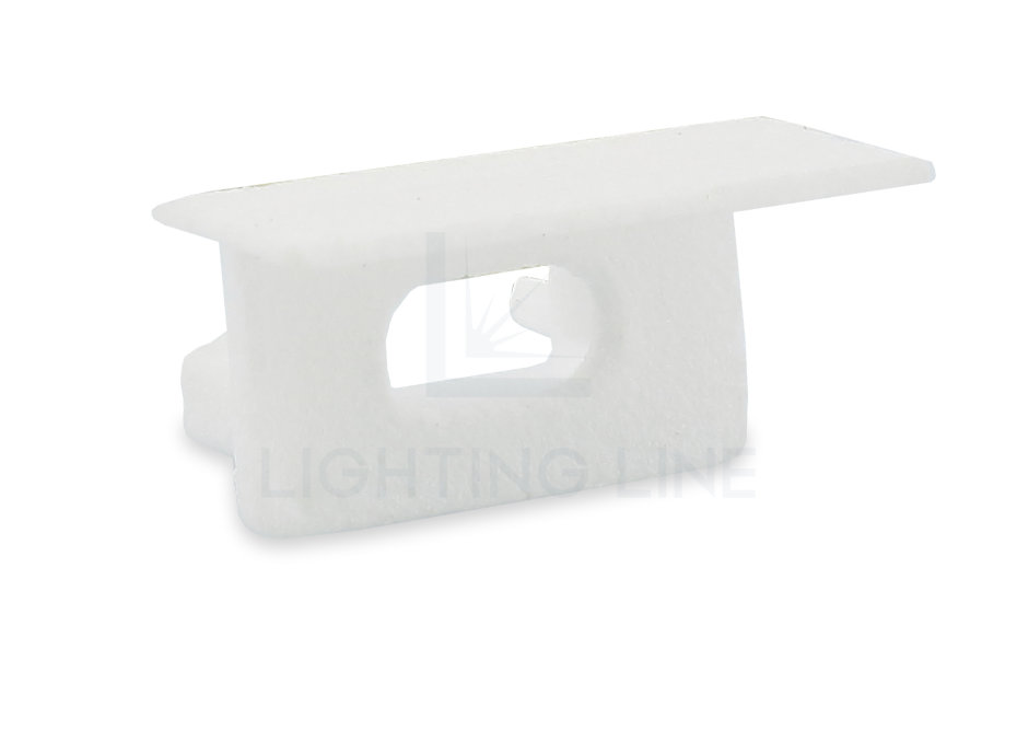 Embout pour profilé en aluminium pour rubans led PRA-RE15-WP-W