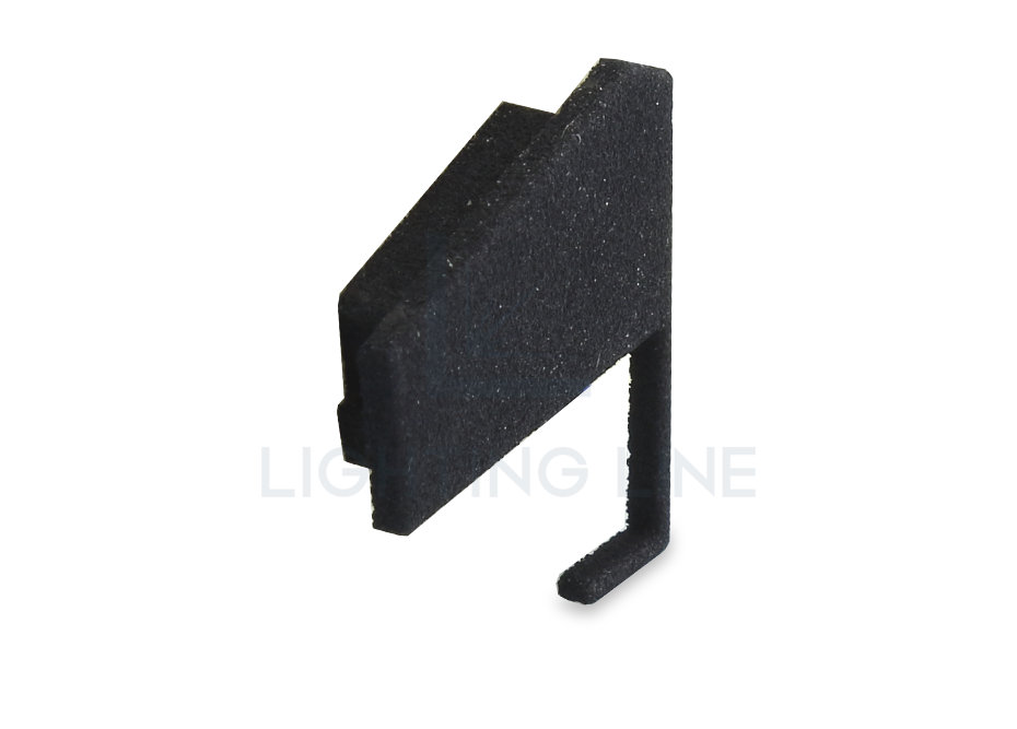 Embout pour profilé en aluminium pour rubans led PRA-SH01R-BP-U Embout pour profilé en aluminium pour rubans led PRA-SH01R-BP-U
