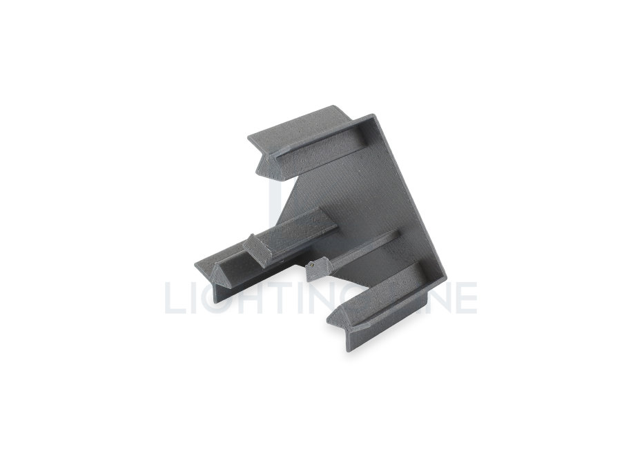 Embout pour profilé en aluminium pour rubans led PRA-SL02-3D-HEC Embout pour profilé en aluminium pour rubans led PRA-SL02-3D-HEC