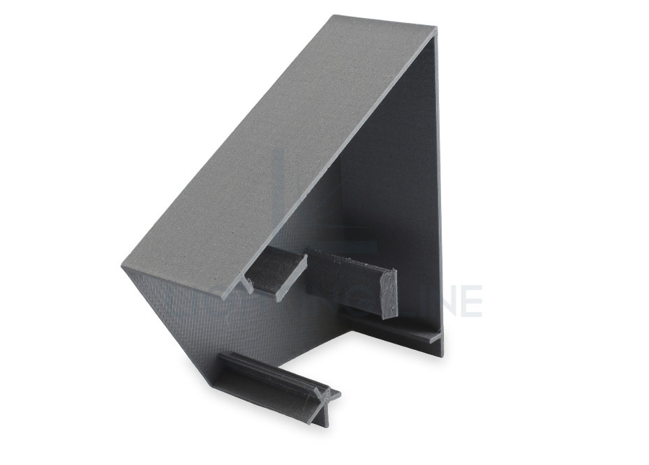 Embout pour profilé en aluminium pour rubans led PRA-SL02-3D-TR Embout pour profilé en aluminium pour rubans led PRA-SL02-3D-TR