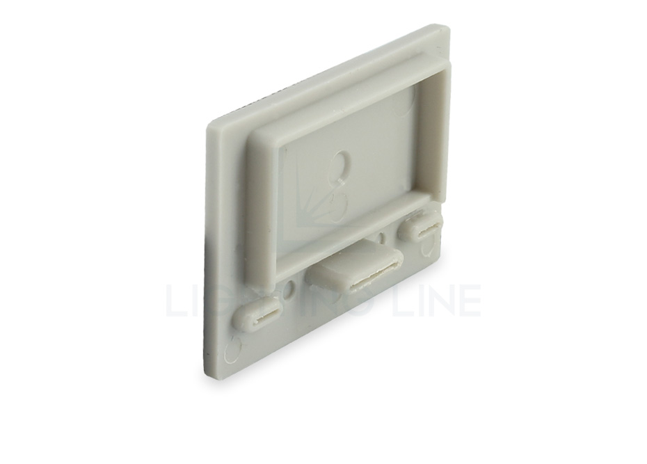 Embout pour profilé en aluminium pour rubans led PRA-SL02-GP-N Embout pour profilé en aluminium pour rubans led PRA-SL02-GP-N