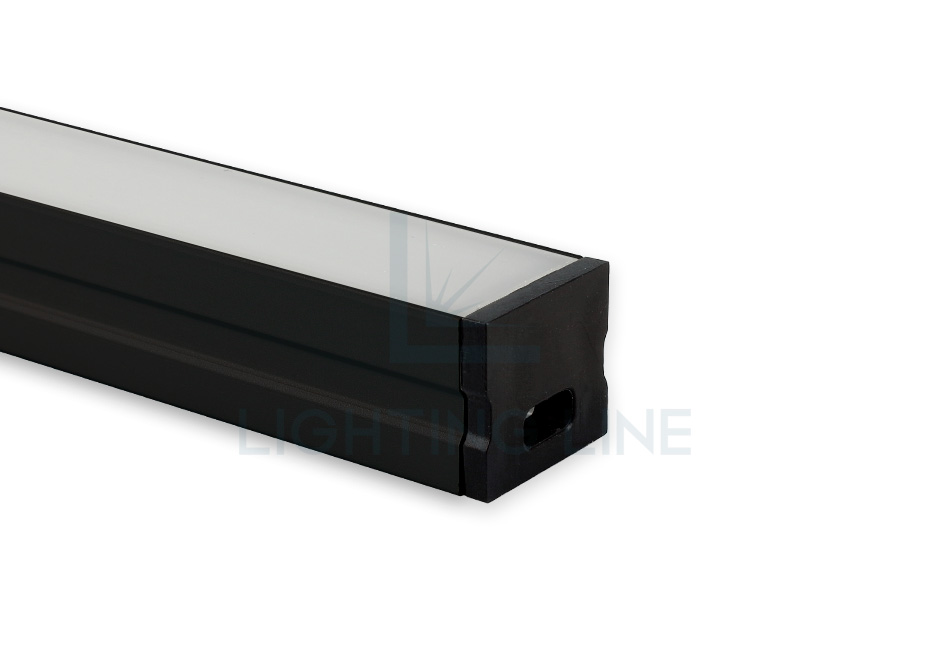 Embout pour profilé en aluminium pour rubans led PRA-SL05-BP-W